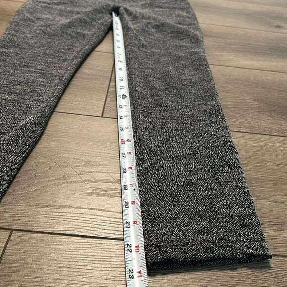 Athleta Metro High Waist Gray Herringbone Hybrid Leggings Size XS - Picture 11 of 12